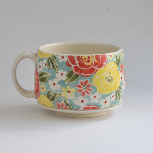 Round Mug - Begonia
