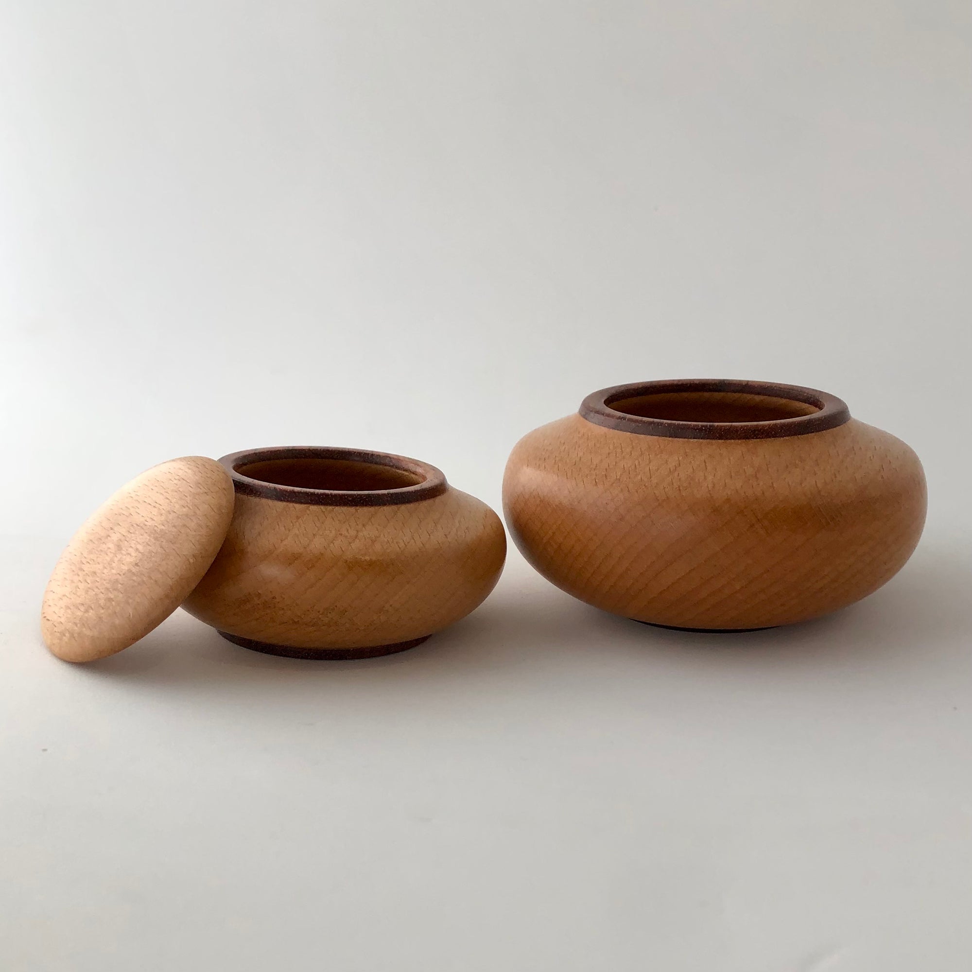 Two Small Stacking Dishes
