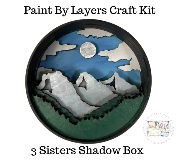 3 Sisters Shadow Box Kit - Bluerock Gallery