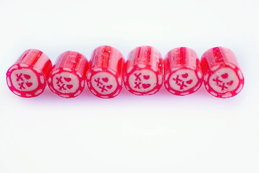 Candy Tube - XOXO (Raspberry)