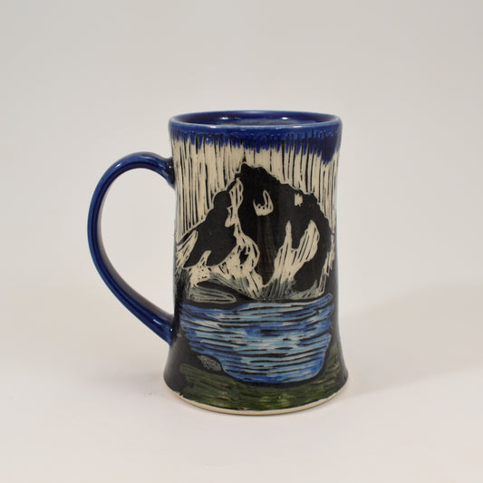 Mug - Mountain Cabin, Cobalt