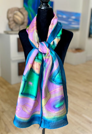 Silk Scarf 22" x 70"