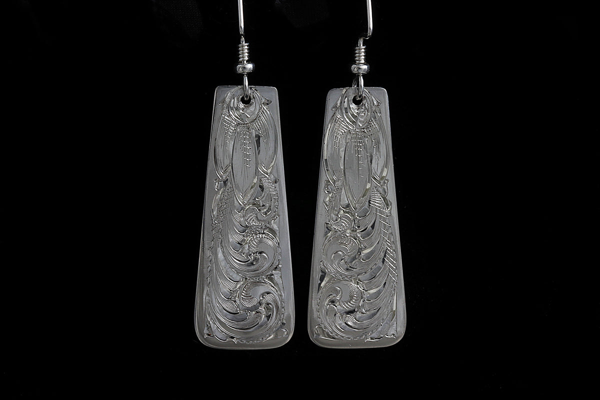 Square Triangle Shape Earrings