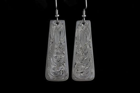 Square Triangle Shape Earrings