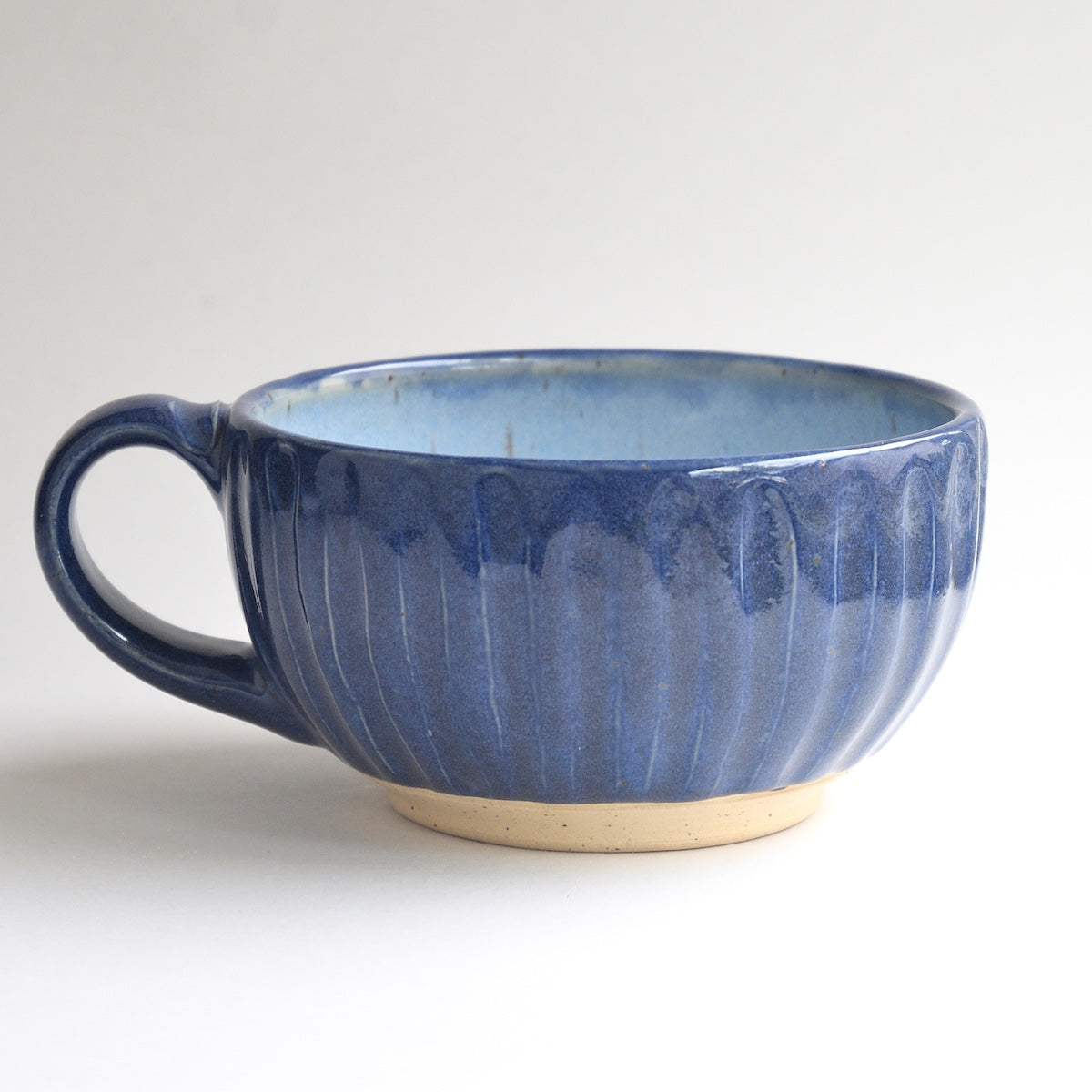Cafe au Lait Mug - Royal Blue