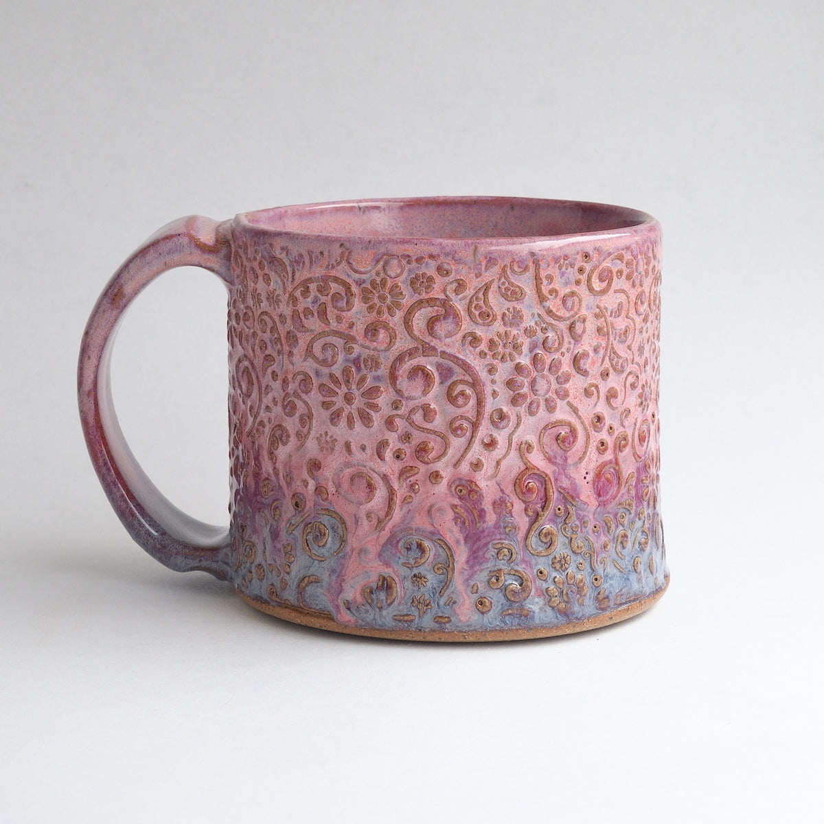 Medium Berry-Floral Mug