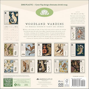 Woodland Wardens Wall Calendar 2025