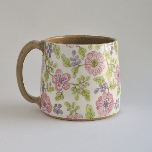 Rustic Medium Mug - Camelia