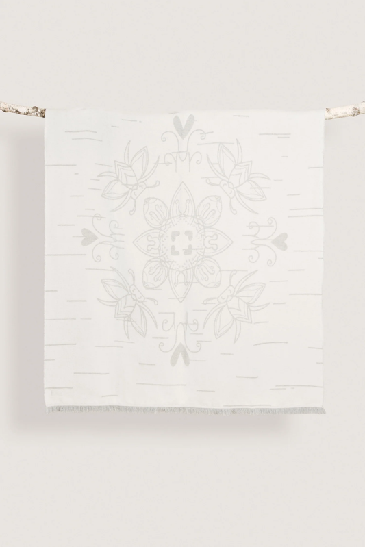 Birch Bark Indigenous Blanket