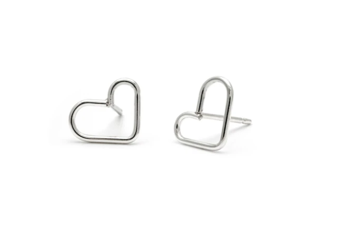 Heart Studs