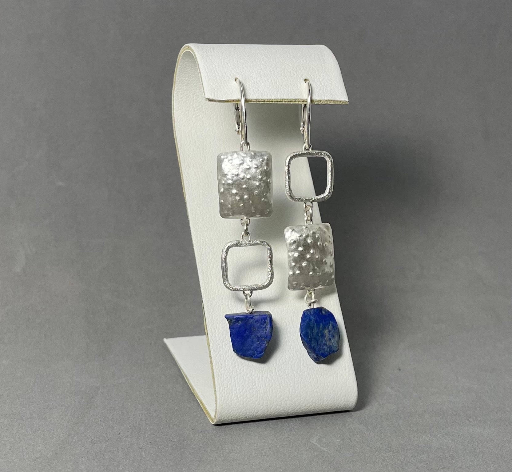 Earrings, Lapis Lazuli Dangle