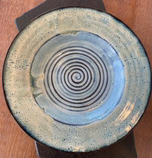 Large Thrown Plate