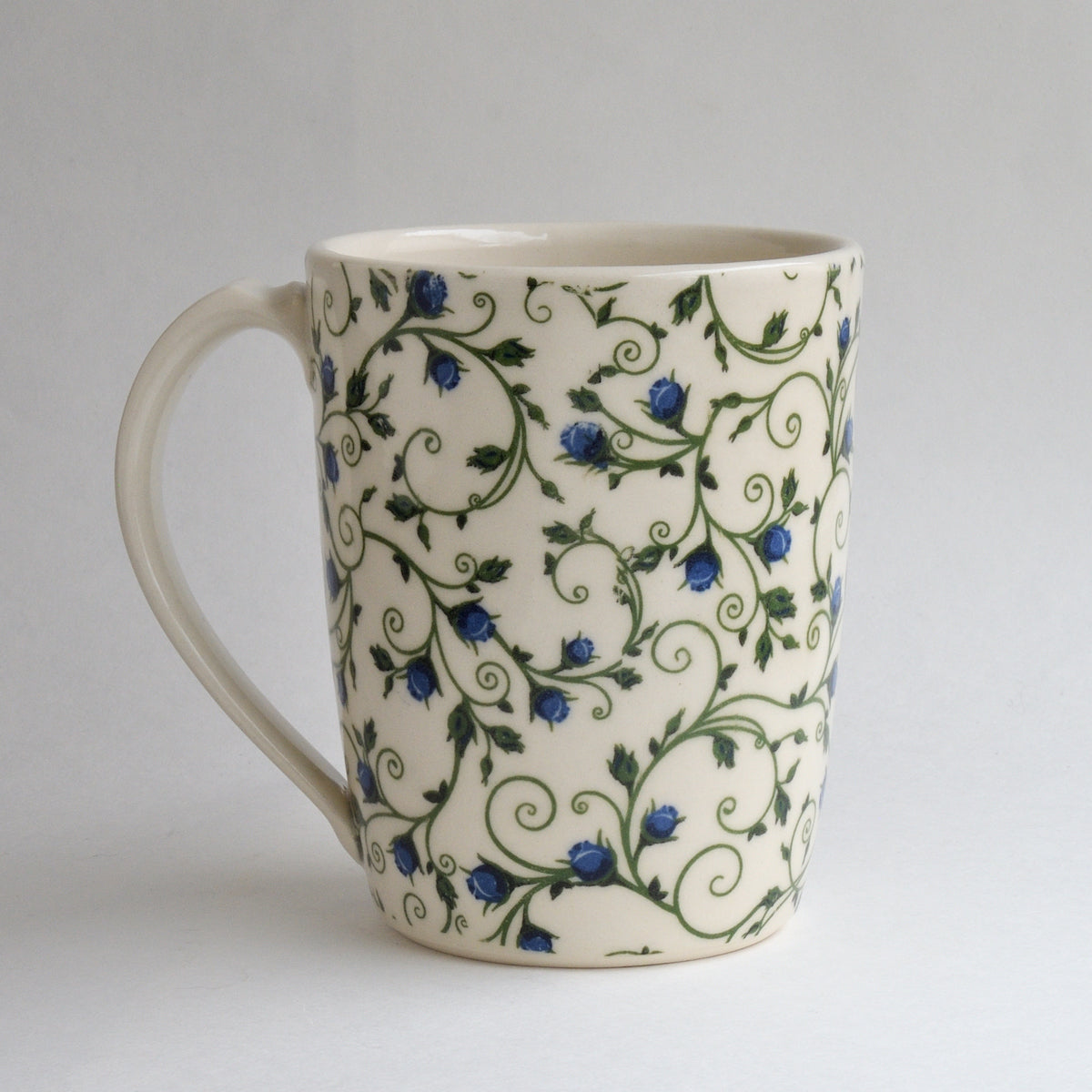 Blue Bud Tall Mug