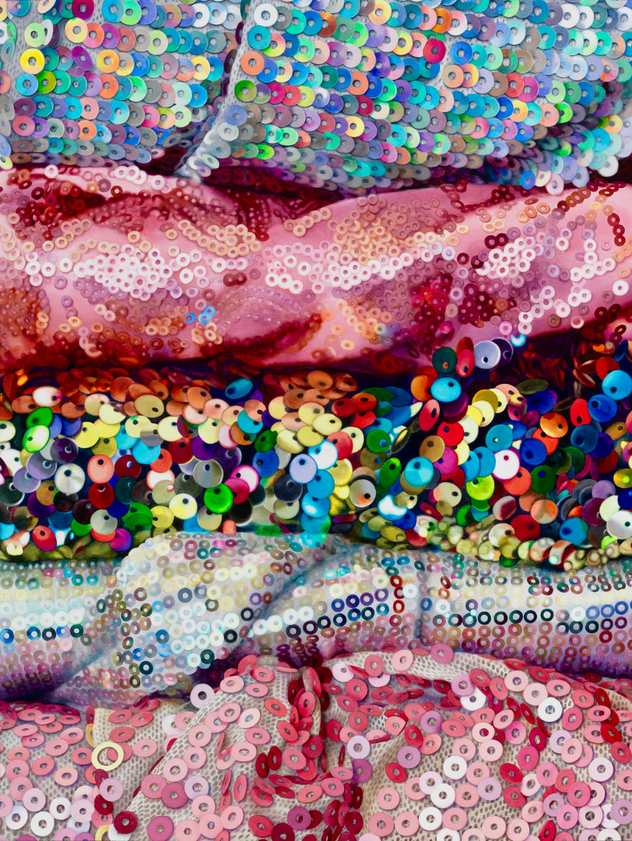 S Print - Sewing with Sequins