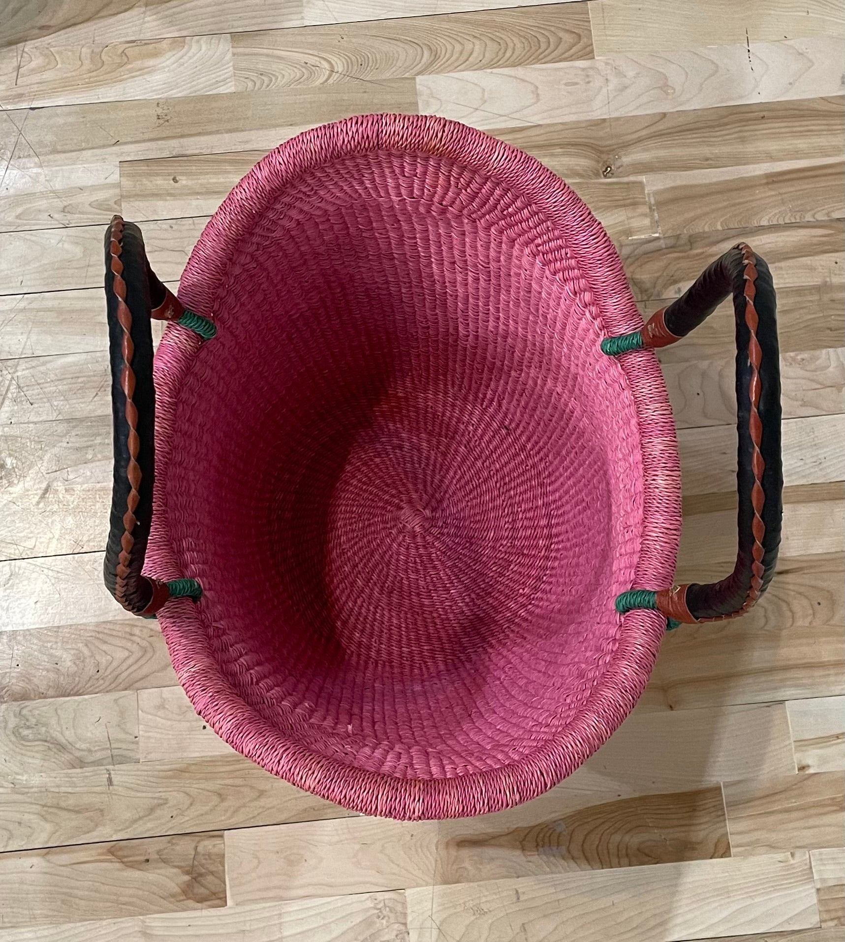 M Dip-Dyed Nyariga Basket- Light Pink