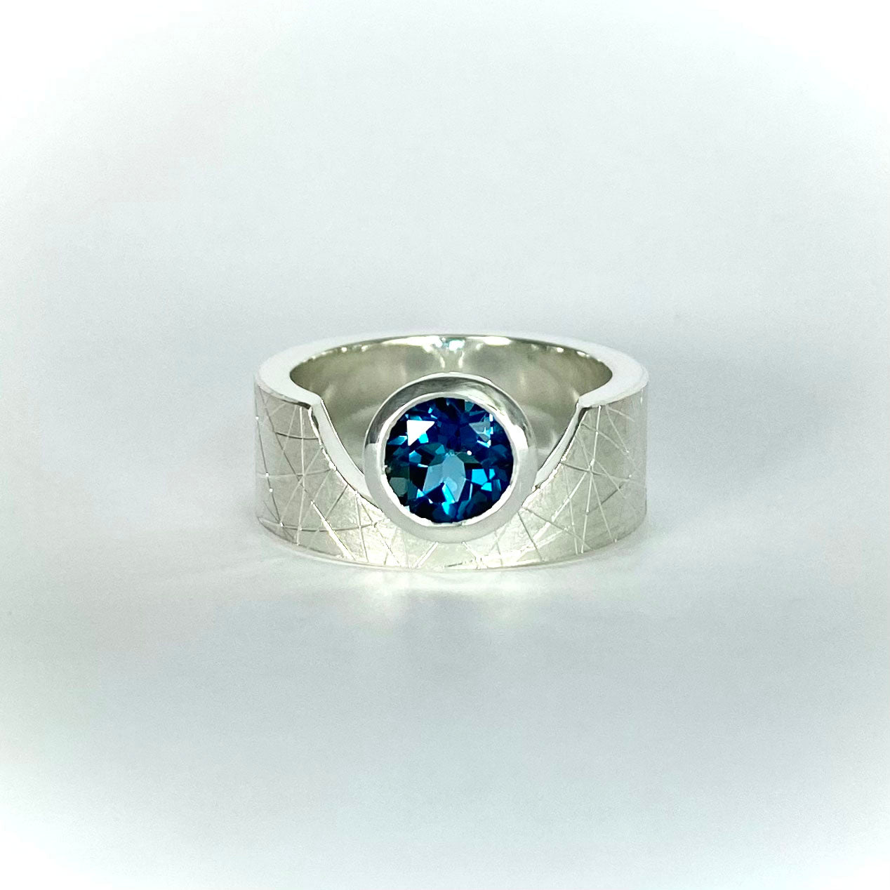 Balance Blue Topaz Ring