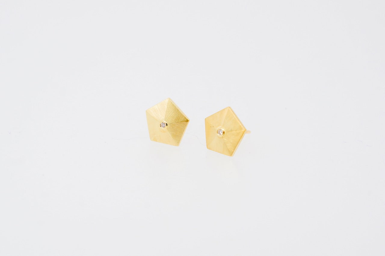 Gold & Diamond Studs