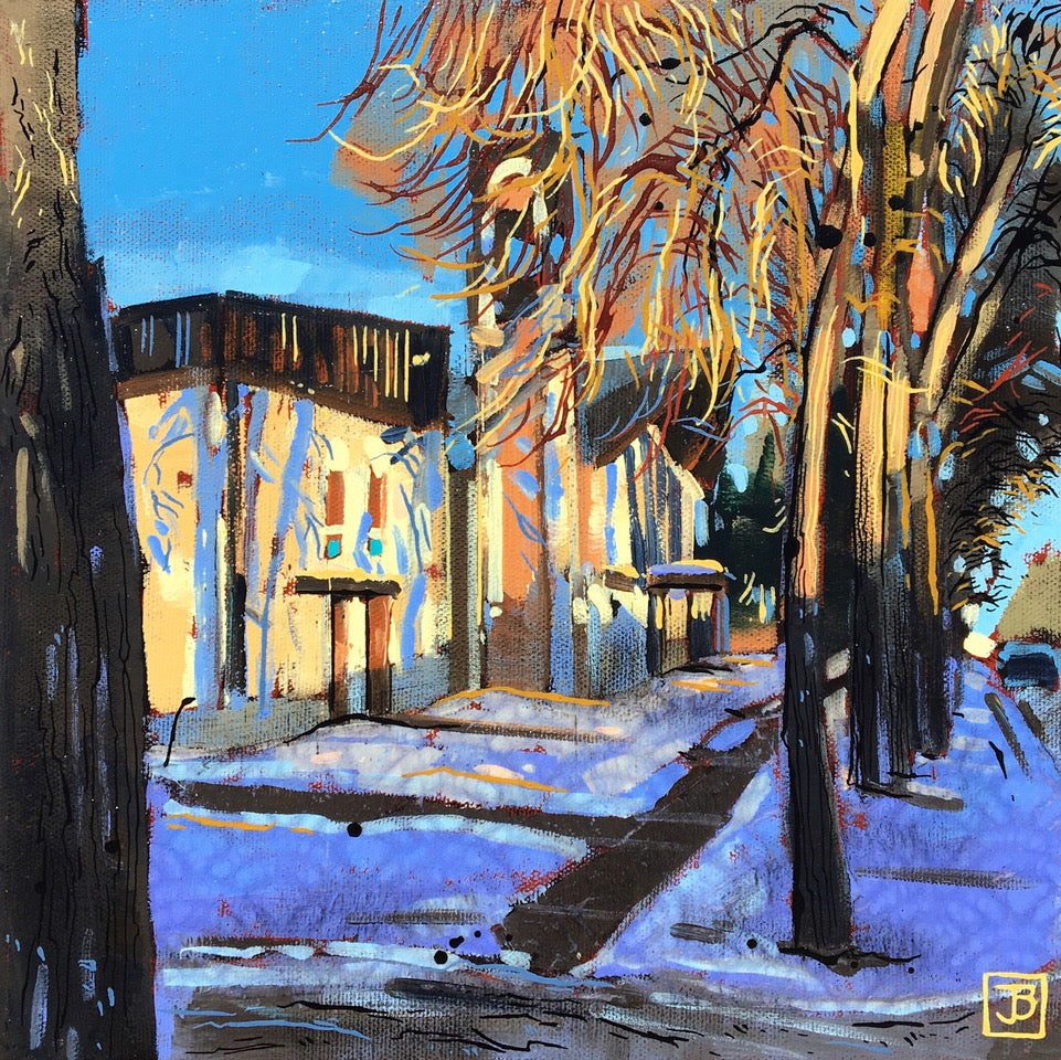 january sunlight on the united church