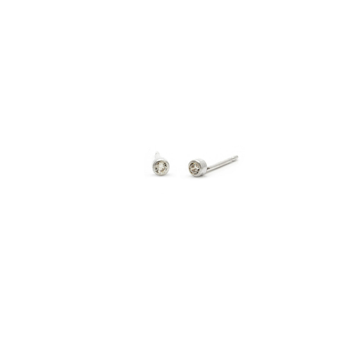 Tiny 2mm CZ Studs