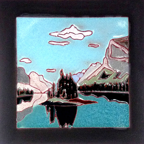 Maligne Lake Tile