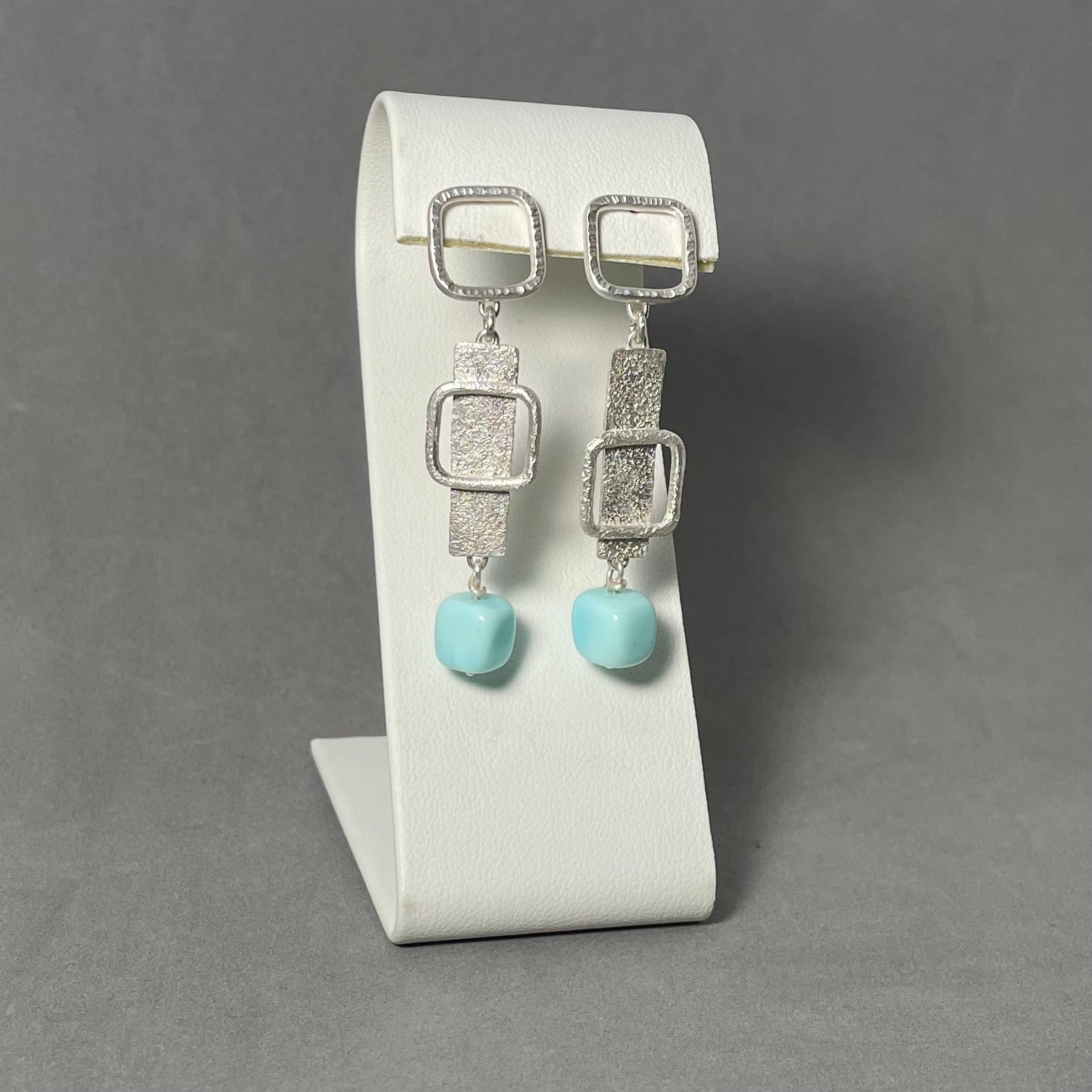 Order Vintage brutalist earrings by “art”