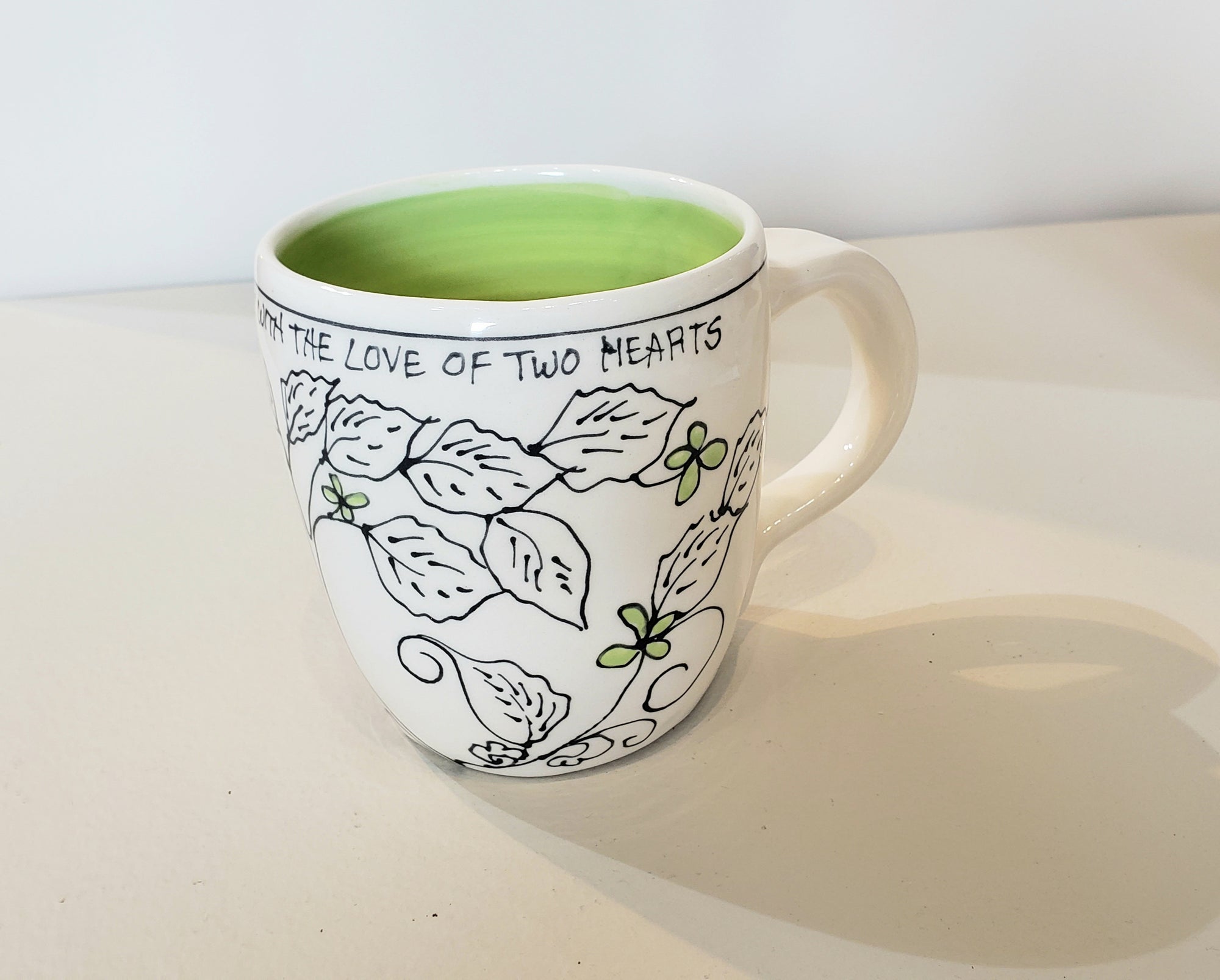Now & Zen Mug, Family Tree (green)