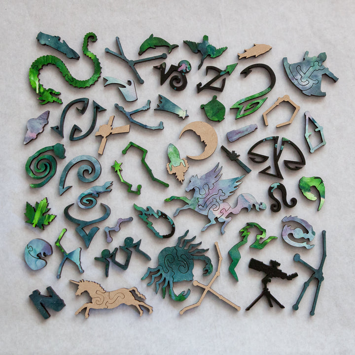 Puzzle - The Skyline Was Beautiful On Fire