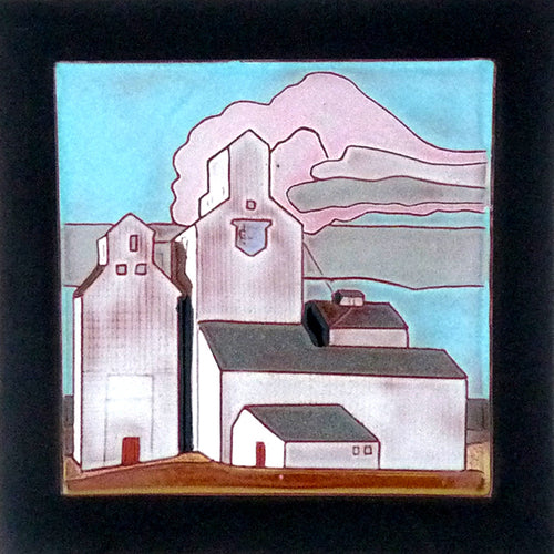 Grain Elevator Tile - White