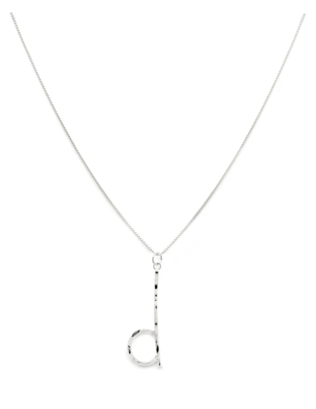 Alphabet Pendant d