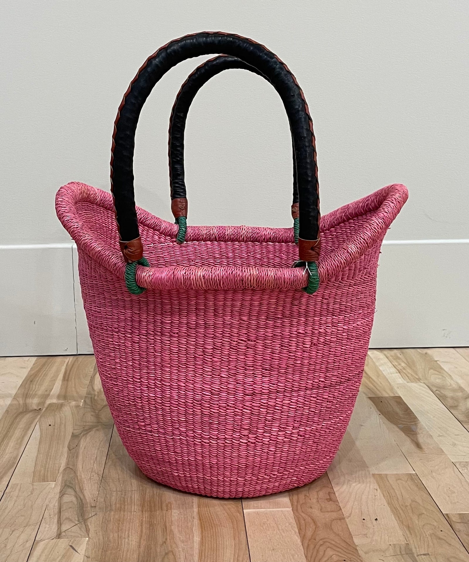 M Dip-Dyed Nyariga Basket- Light Pink