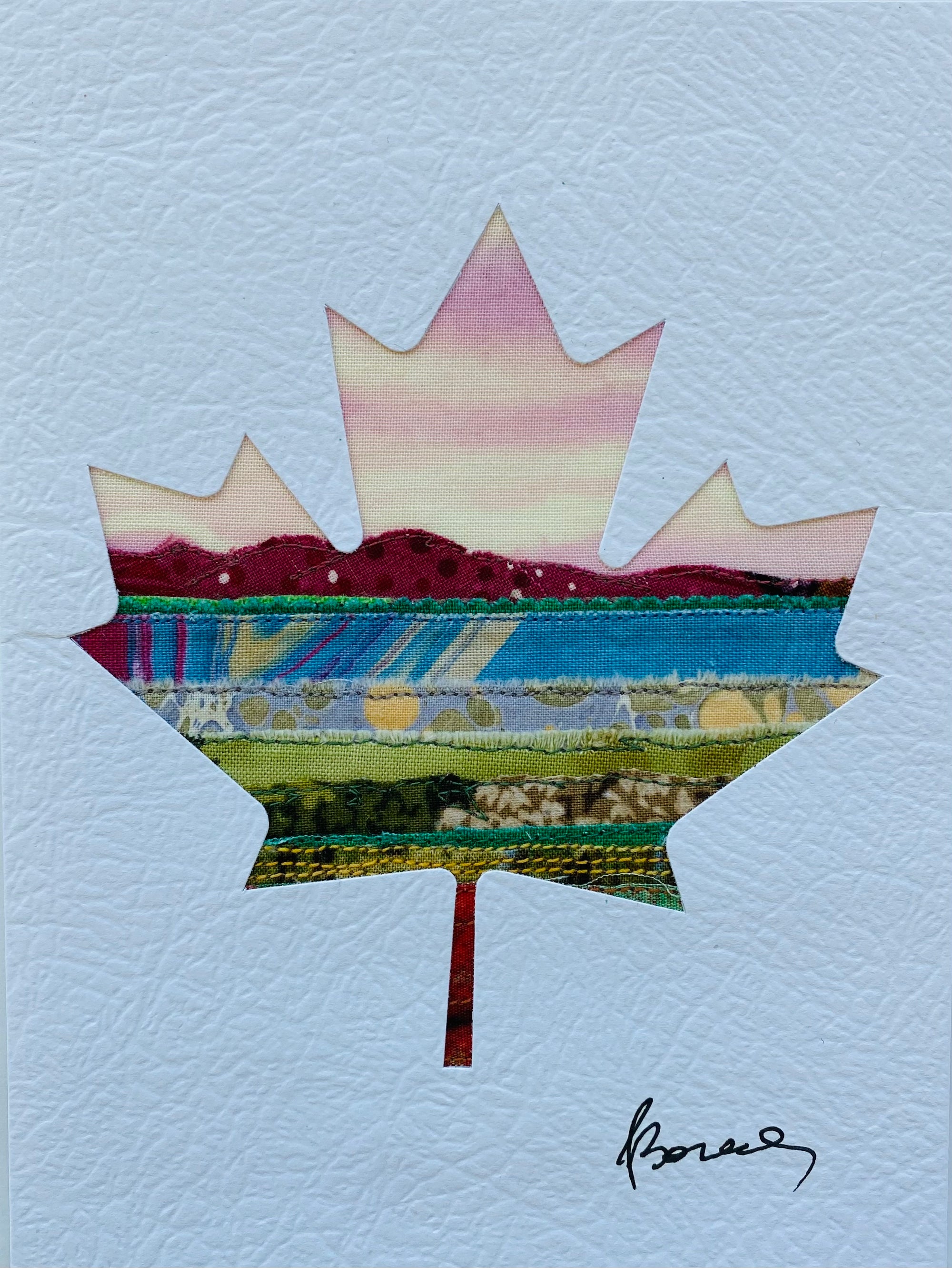 Canadian Heritage Card - Maple Leaf 12