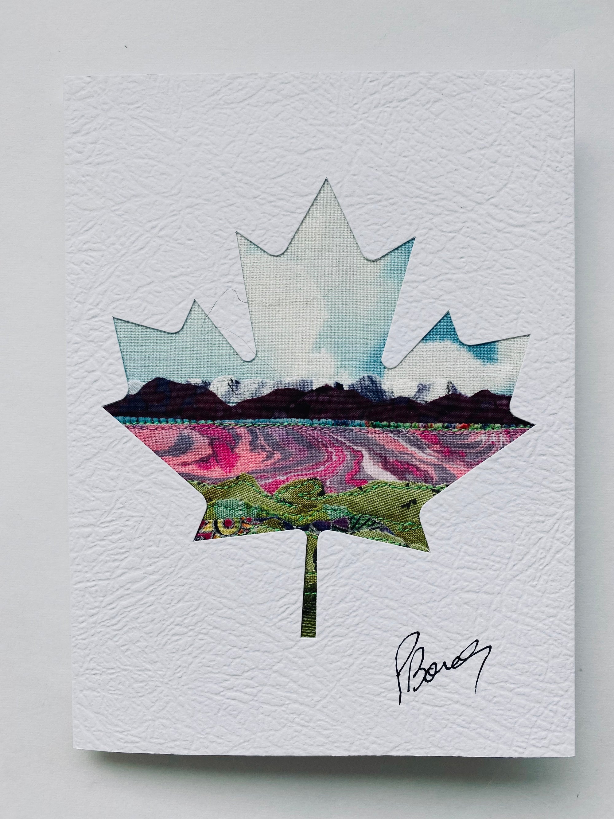 Canadian Heritage Card - Maple Leaf 10