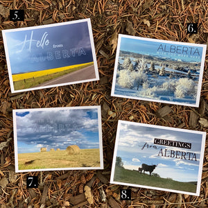 Alberta Loves You Postcard - Any 5 for $10