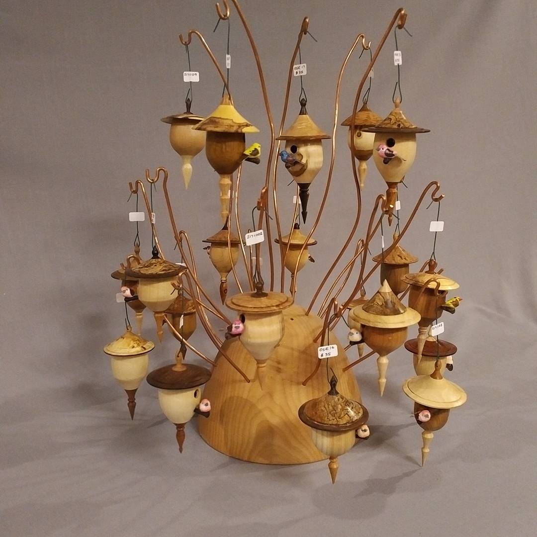 Bird House Ornament