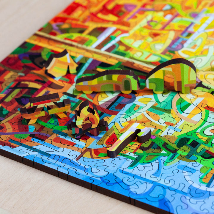 Puzzle - Falling by Mandy Budan