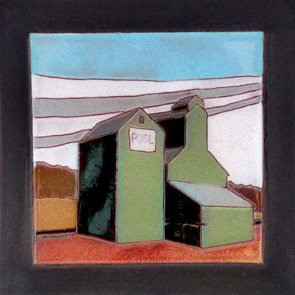 Grain Elevator Tile - Green